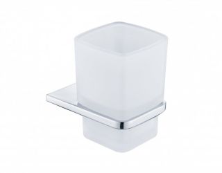 Настенный стакан одинарный Grocenberg AC0053 (Хром)